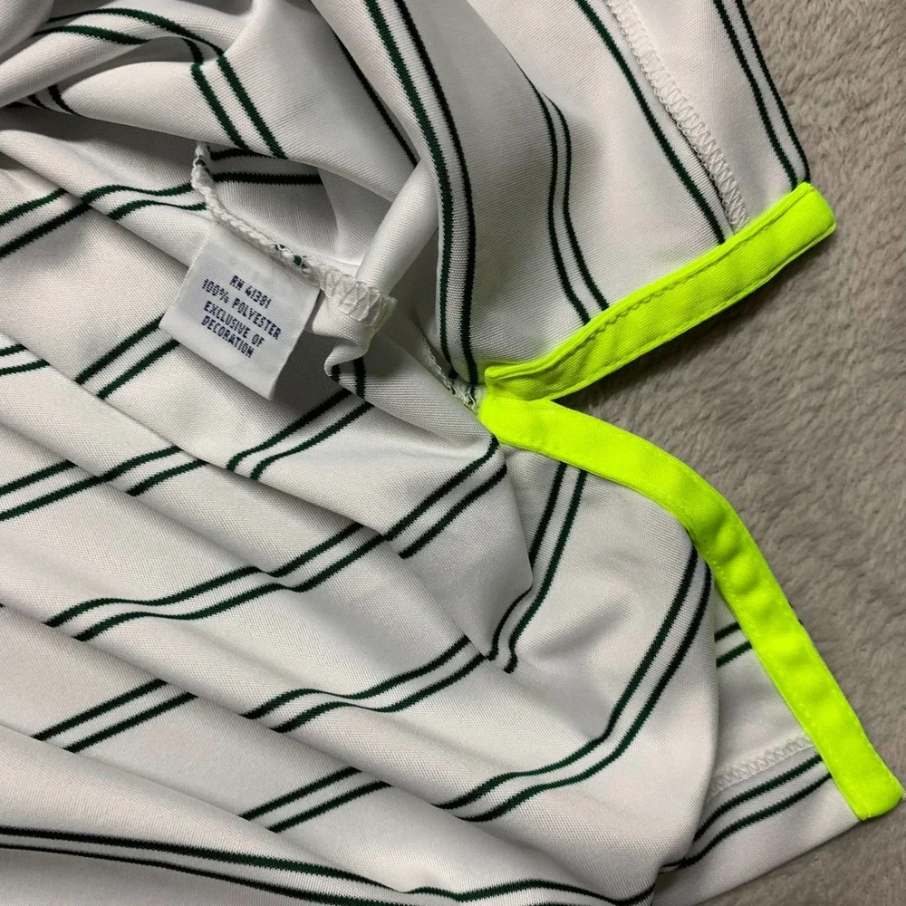 Polo Golf Ralph‎ Lauren Shirt Mens M Performance Striped US Open Oakmont USGA
